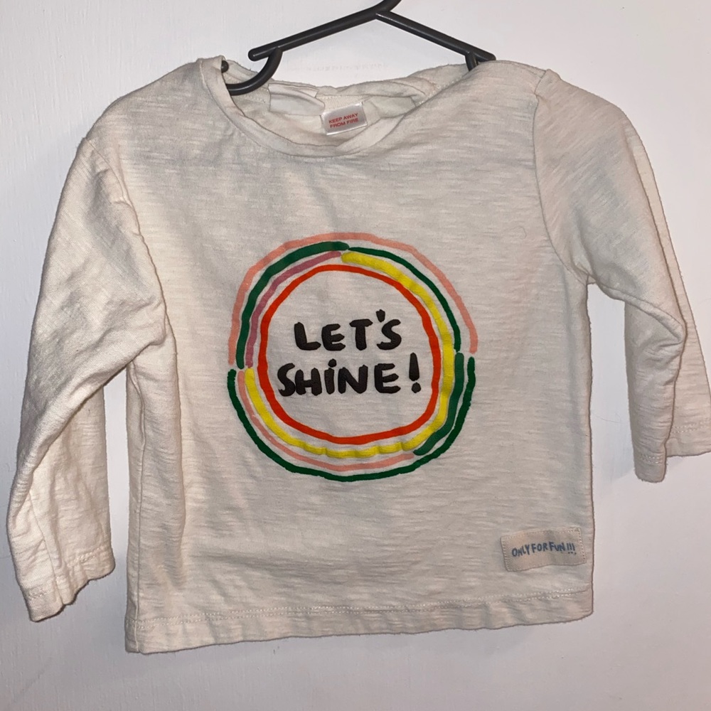 Zara long sleeve tee